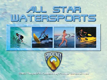 All Star Watersports (EU) screen shot title